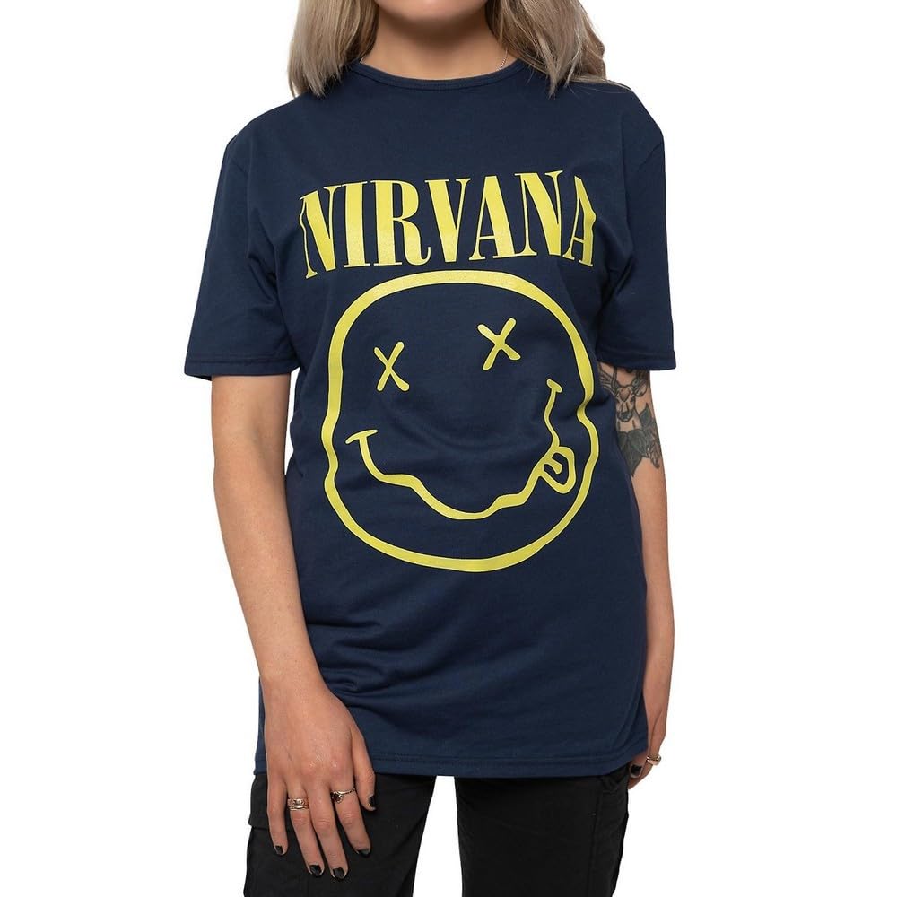 NIRVANA スミルースマイルロゴ Tシャツ XL NIRVANA スミルースマイル Tシャツ - メルカリ